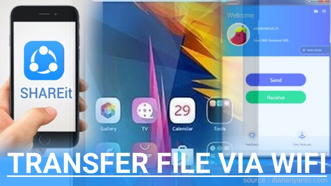 Tutorial Transfer File via Wifi di Polytron Prime 7 Pro Menggunakan ShareIt Terbaru