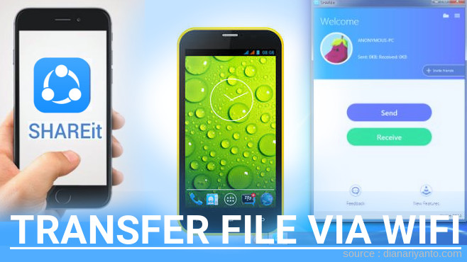 Mengenal Transfer File via Wifi di Polytron R1500 + Menggunakan ShareIt Versi Baru