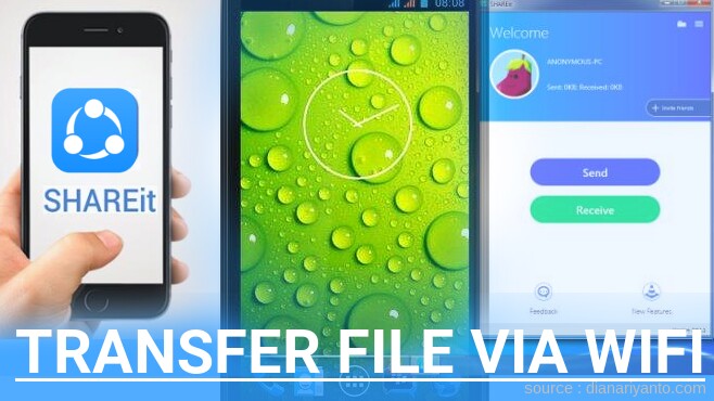 Transfer File via Wifi di Polytron R3500 Menggunakan ShareIt Terbaru