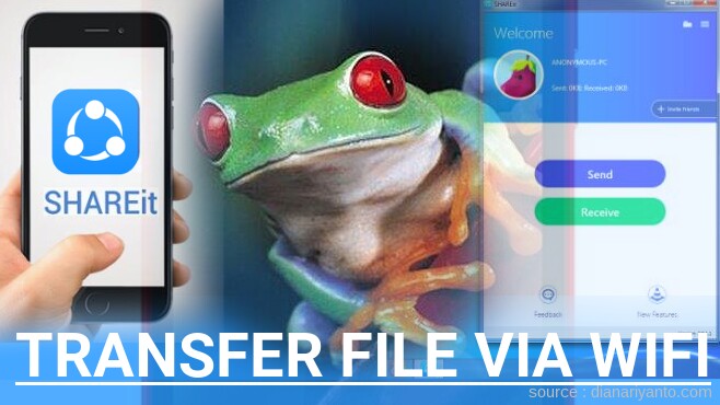 Mengenal Transfer File via Wifi di Polytron Rocket 2X R2402 Menggunakan ShareIt Terbaru