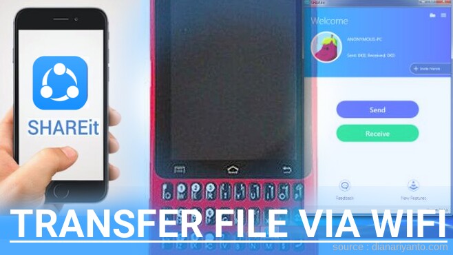 Mengenal Transfer File via Wifi di Polytron Rocket PING! Q2352 Menggunakan ShareIt Versi Baru
