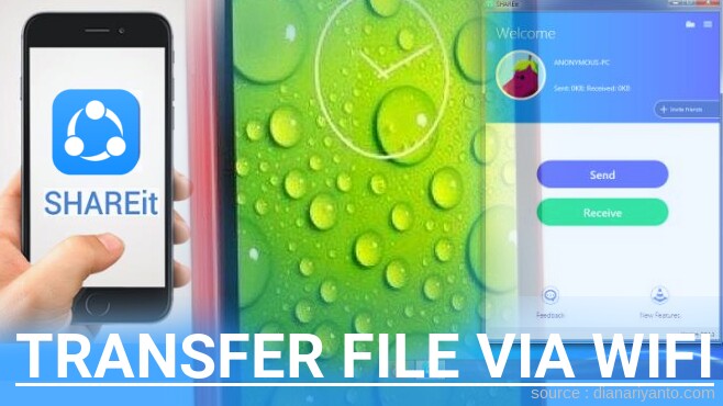 Cara Transfer File via Wifi di Polytron Rocket Q5 R1500 Menggunakan ShareIt Terbaru