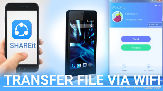 Mudahnya Transfer File via Wifi di Polytron Rocket R1 R2403 Menggunakan ShareIt Terbaru