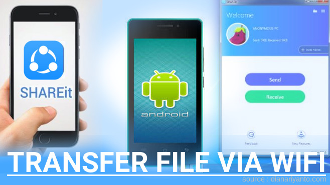 Tutorial Transfer File via Wifi di Polytron Rocket R2 R2406 Menggunakan ShareIt Versi Baru