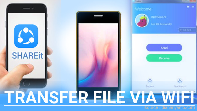Mengenal Transfer File via Wifi di Polytron Rocket S2 R2457 Menggunakan ShareIt Versi Baru