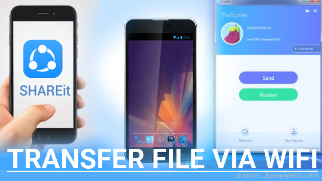 Tutorial Transfer File via Wifi di Polytron W7550 Lite Menggunakan ShareIt Terbaru