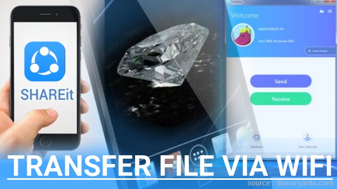 Cara Mudah Transfer File via Wifi di Polytron Wizard Cristal II(2) W3430 Menggunakan ShareIt Terbaru