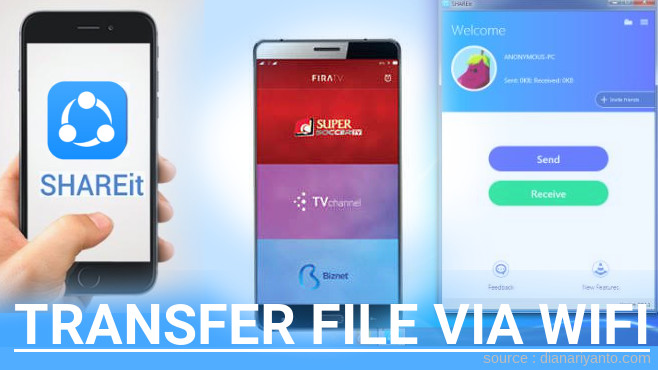 Tutorial Transfer File via Wifi di Polytron Zap 6 Note 4G550 Menggunakan ShareIt Versi Baru