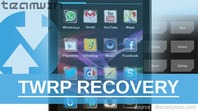 Cara Pasang TWRP Polytron Rocket 2X R2401 Temp