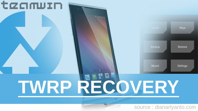 Install TWRP Polytron Wizard Note W7530 Tanpa Komputer